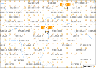 map of Makura