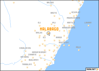 map of Malabago