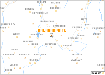 map of Malabarpintu