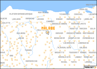 map of Malabe