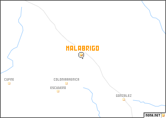 map of Mal Abrigo