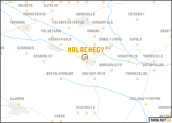 map of Malachegy