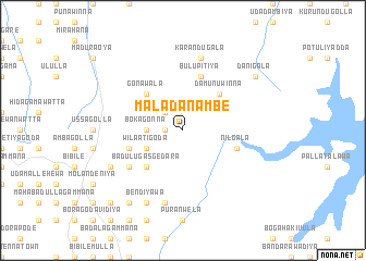 map of Maladanambe