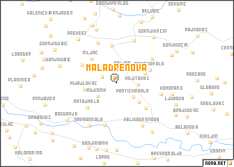 map of Mala Drenova