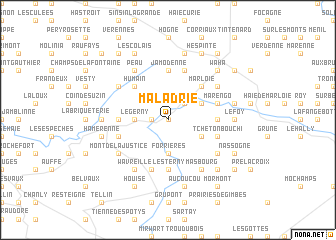 map of Maladrie