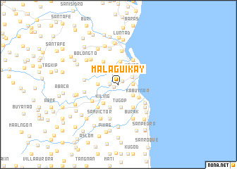 map of Malaguikay