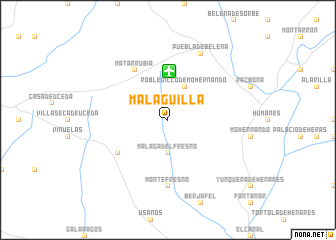 map of Malaguilla