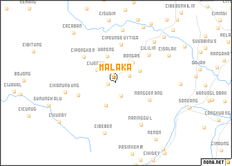 map of Malaka