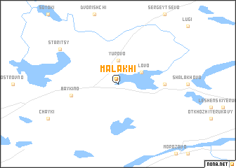 map of Malakhi