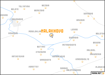 map of Malakhovo