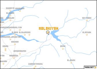 map of Malakīyah