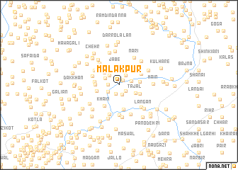 map of Malakpur