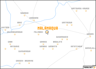 map of Malamaoua