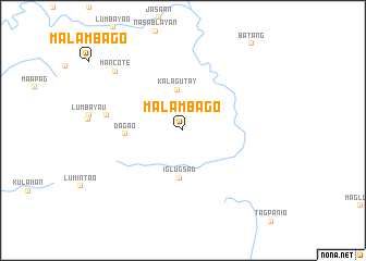 map of Malambago