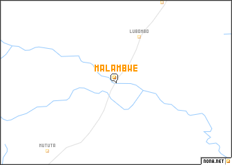 map of Malambwe