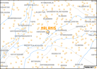map of Malāmis