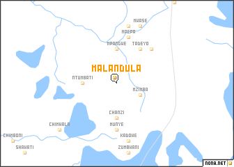 map of Malandula