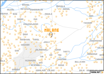 map of Malāne