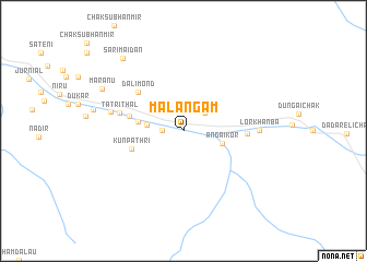 map of Malangām