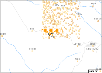 map of Malāngan