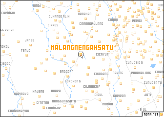 map of Malangnengah Satu