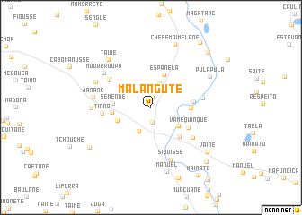 map of Malangute