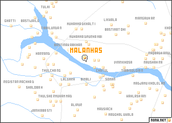 map of Malan Hās