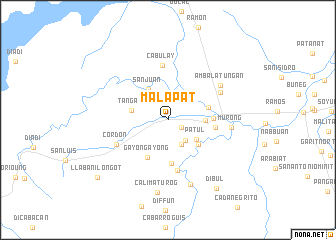 map of Malapat