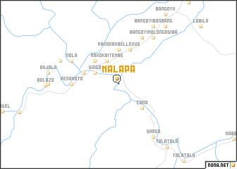 map of Malapa