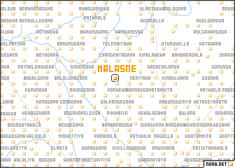 map of Malasne