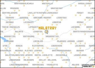 map of Malatray