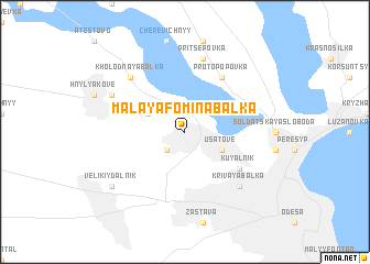 map of Malaya Fomina Balka
