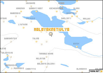 map of Malaya Kretivlya