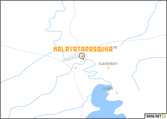 map of Malaya Tarasovka