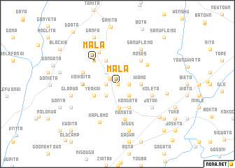 map of Mala