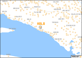 map of Mala