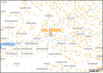 map of Malbaeam