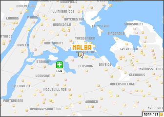 map of Malba