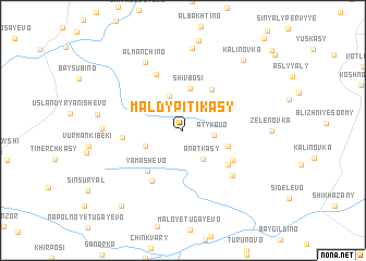 map of Maldy-Pitikasy