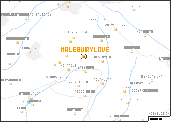 map of (( Male Burylove ))