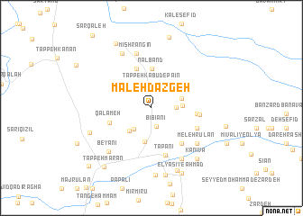 map of Maleh Dazgeh
