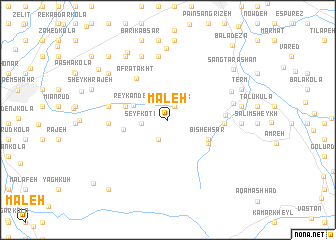 map of Maleh