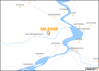 map of Maleikha