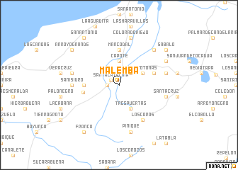 map of Malembá