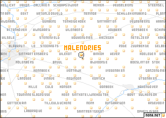 map of Malendries