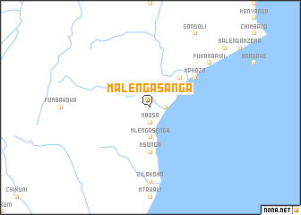 map of Malenga Sanga