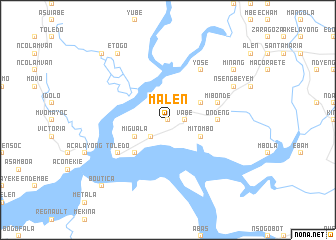 map of Malen