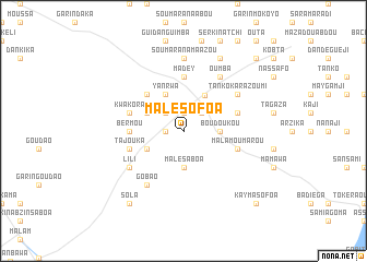 map of Malé Sofoa