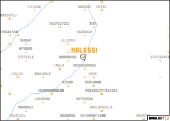map of Malessi
