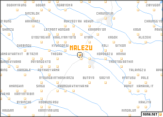 map of Ma-lezu